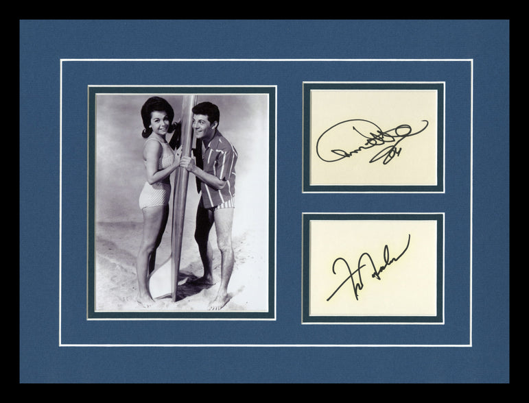 Annette & Frankie Autographed Display