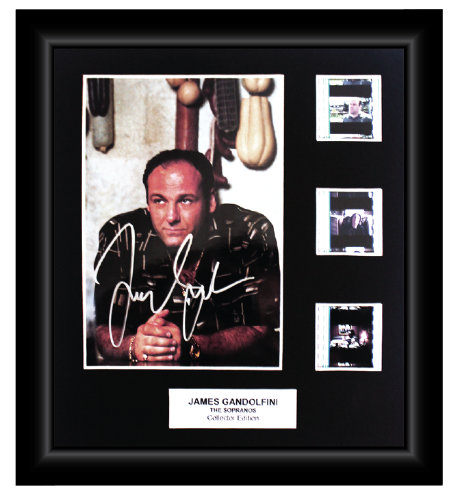 The Sopranos (1999) - 3 Cell Autographed Display