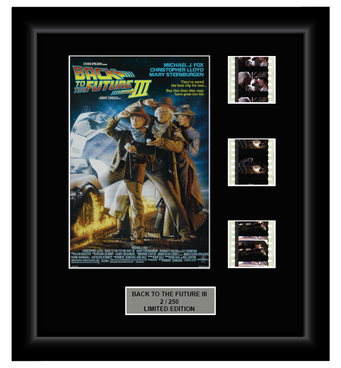 Back to the Future III (1990) - 3 Cell Classic Display
