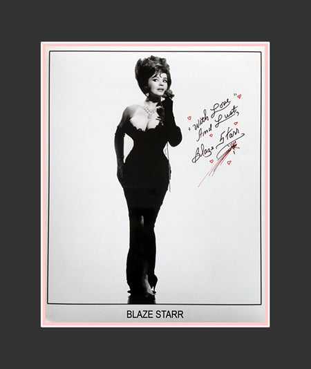 Blaze Starr - Autographed Photo
