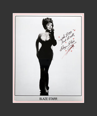 Blaze Starr - Autographed Photo