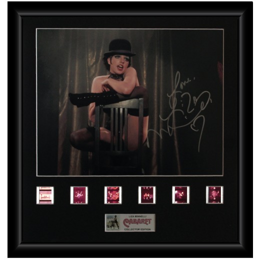 Liza Minelli - Cabaret Autographed Film Cell Display