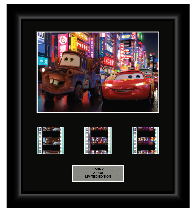 Cars 2 (2011) - 3 Cell Display (Style 2)