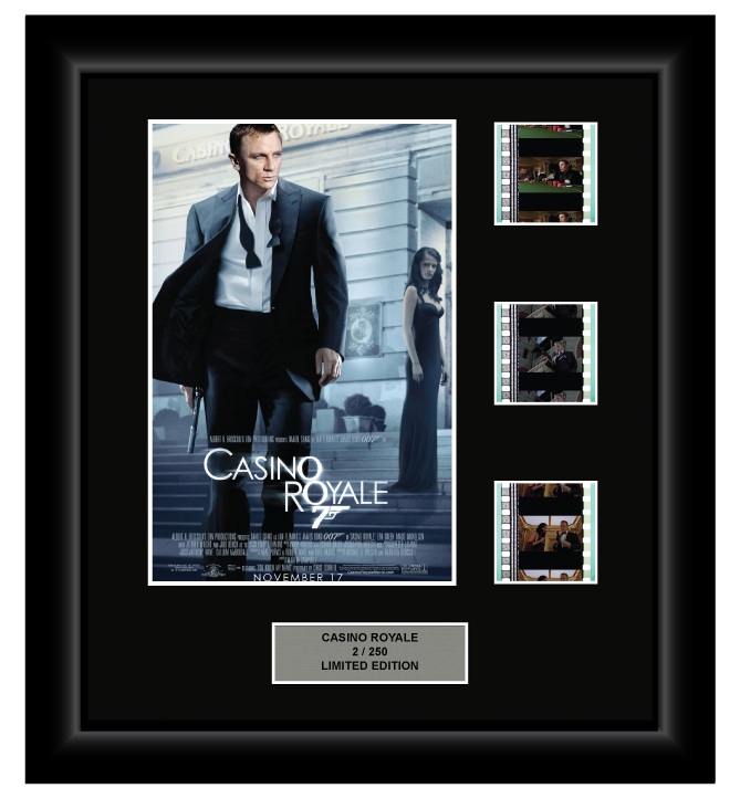 Casino Royale (2006) - 3 Cell Display (James Bond)