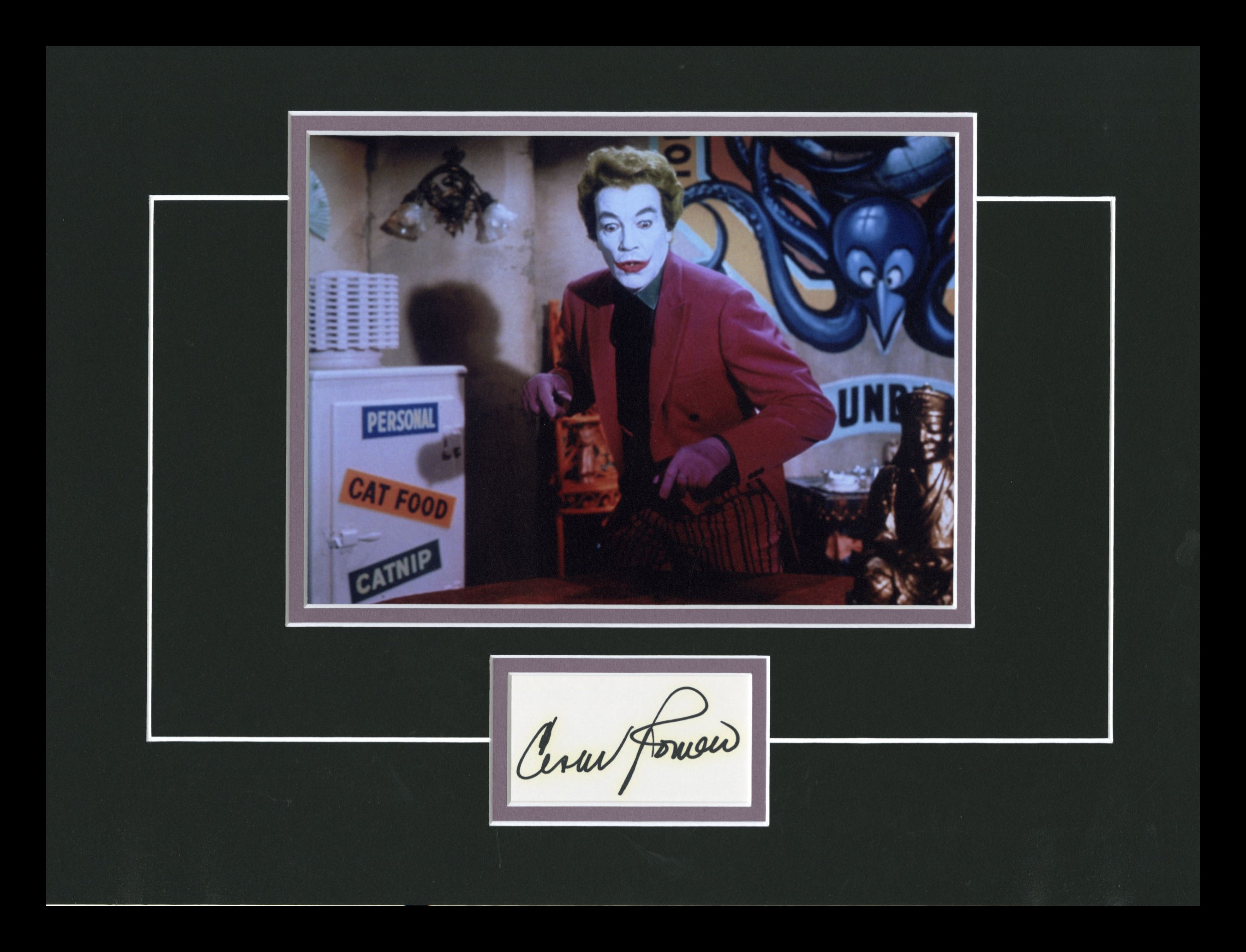 Batman (1960's TV Series) Autographed Display