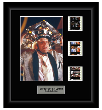 Christopher Lloyd (Back to the Future) CE- 3 Cell Display