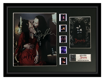 Bram Stroker's Dracula (1992) - Oldman/Ryder Autographed Film Cell Display