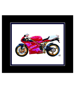 Ducati 916 Modern Motorcycle | 8x10 Art Photo by Gav Barbey
