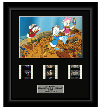 DuckTales: The Movie - Treasure of the Lost Lamp (1990) - 3 Cell Display - ONLY 1 AT THIS PRICE!