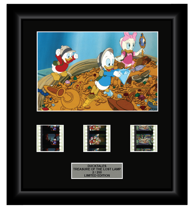 DuckTales: The Movie - Treasure of the Lost Lamp (1990) - 3 Cell Display - ONLY 1 AT THIS PRICE!