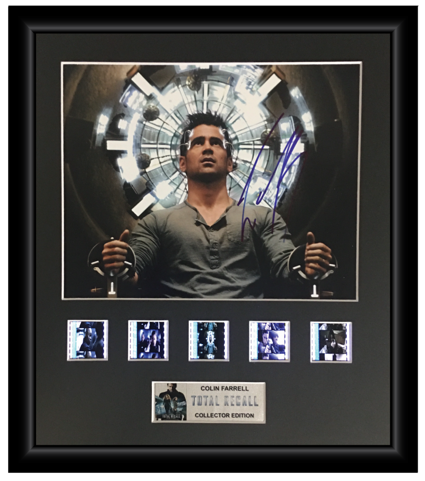 Total Recall (2012) - Autographed Film Cell Display
