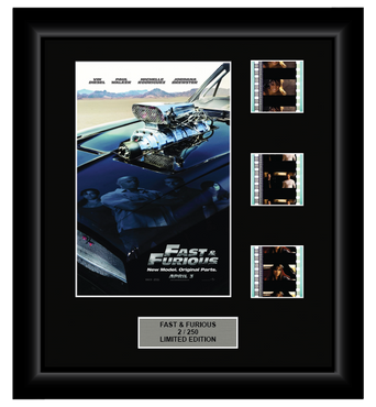 Fast and Furious (4) (2009) - 3 Cell Display Film Display