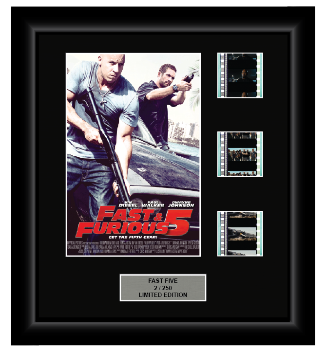 Fast and Furious (5) (2011) Fast Five - 3 Cell Display Film Display
