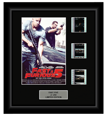 Fast and Furious (5) (2011) Fast Five - 3 Cell Display Film Display
