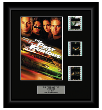 Fast and The Furious (1) (2001) - 3 Cell Display Film Display