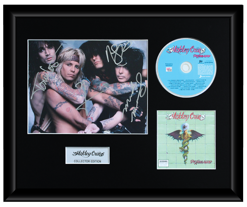 Motley Crue | Autographed Music CD Display