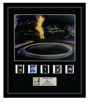 Peter Pan (Margaret Kerry) Autographed Film Cell Display