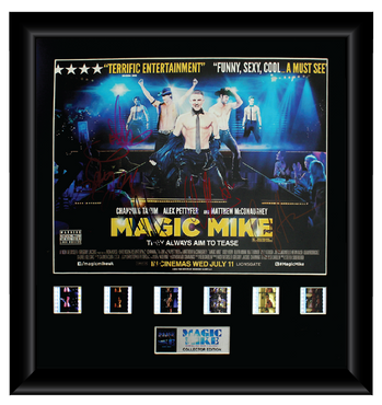 Magic Mike (2012) - Autographed Film Cell Display