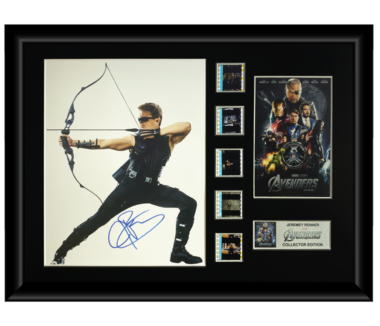 The Avengers (2012) - Autographed Film Cell Display