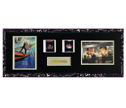 A View to a Kill Trading Card & Film Cell Display (1985) | 2 Cell 2 Card Display
