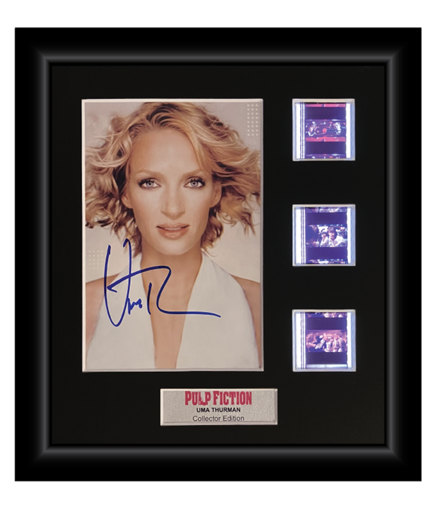 Pulp Fiction | 3 Cell Autographed Display