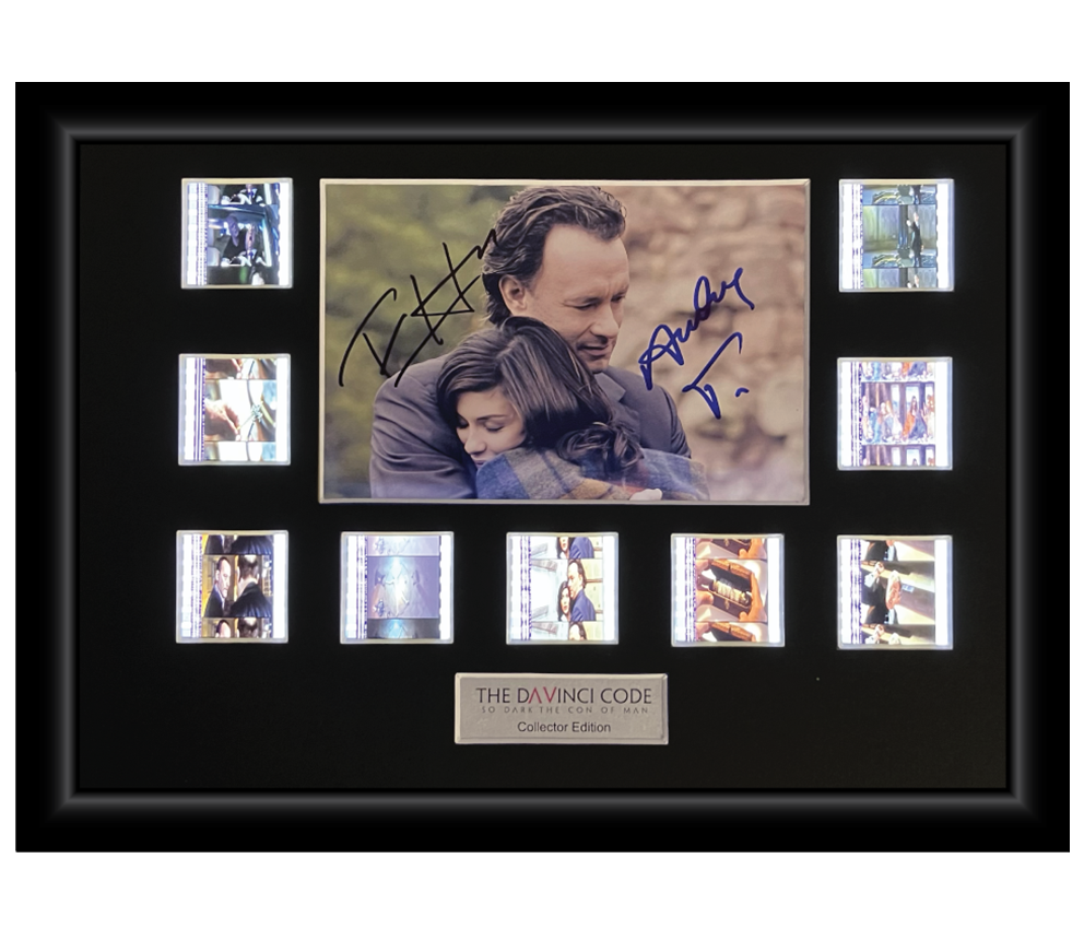 The Da Vinci Code (2006) | Autographed 9 Cell Display