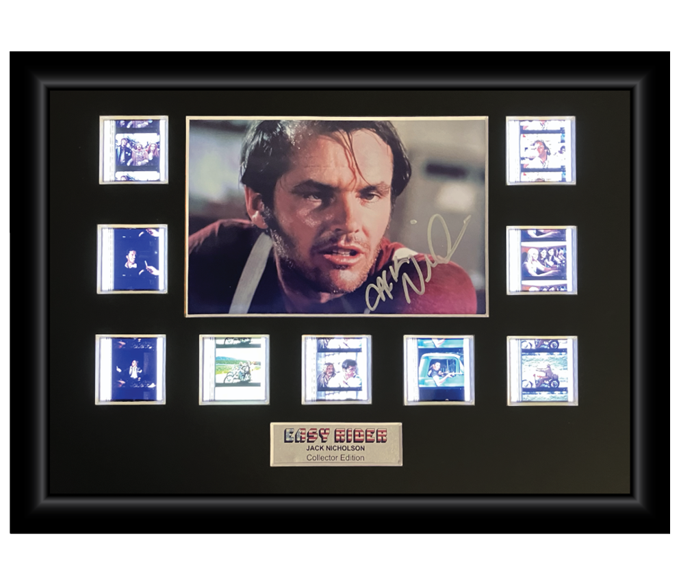 Easy Rider (1969) | Autographed 9 Cell Display