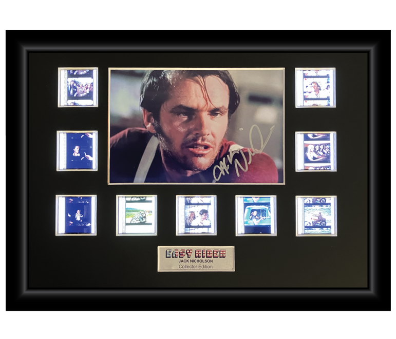 Easy Rider (1969) | Autographed 9 Cell Display