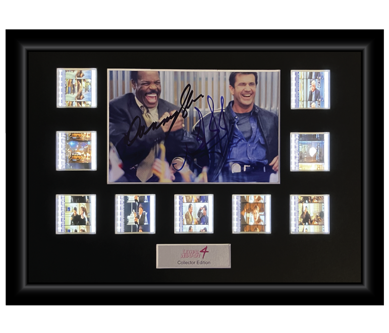 Lethal Weapon 4 | Autographed 9 Cell Display
