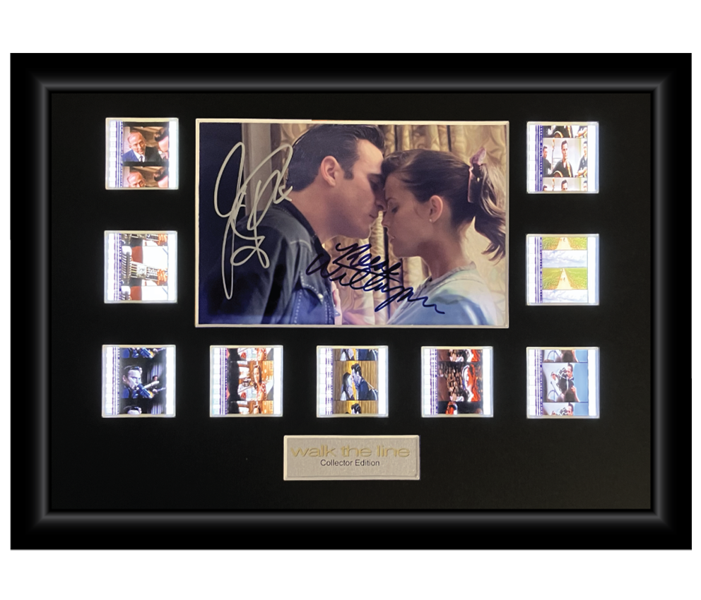 Walk the Line | Autographed 9 Cell Display