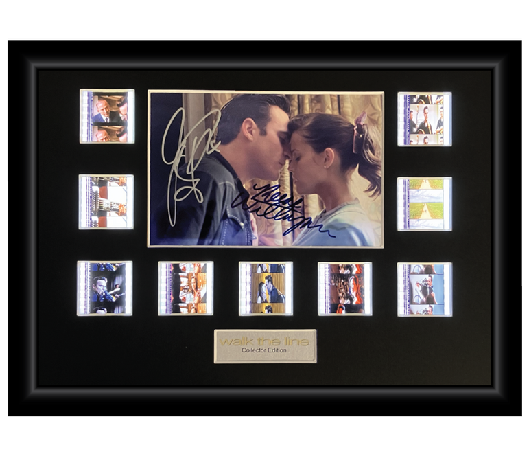 Walk the Line | Autographed 9 Cell Display