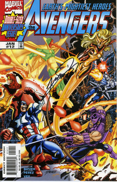 George Perez - Autographed Comic Book