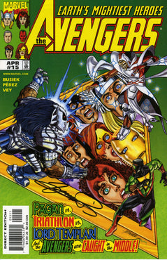 George Perez - Autographed Comic Book