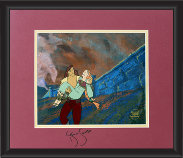 Kevin Sorbo Autographed Animation Cell Display (4)