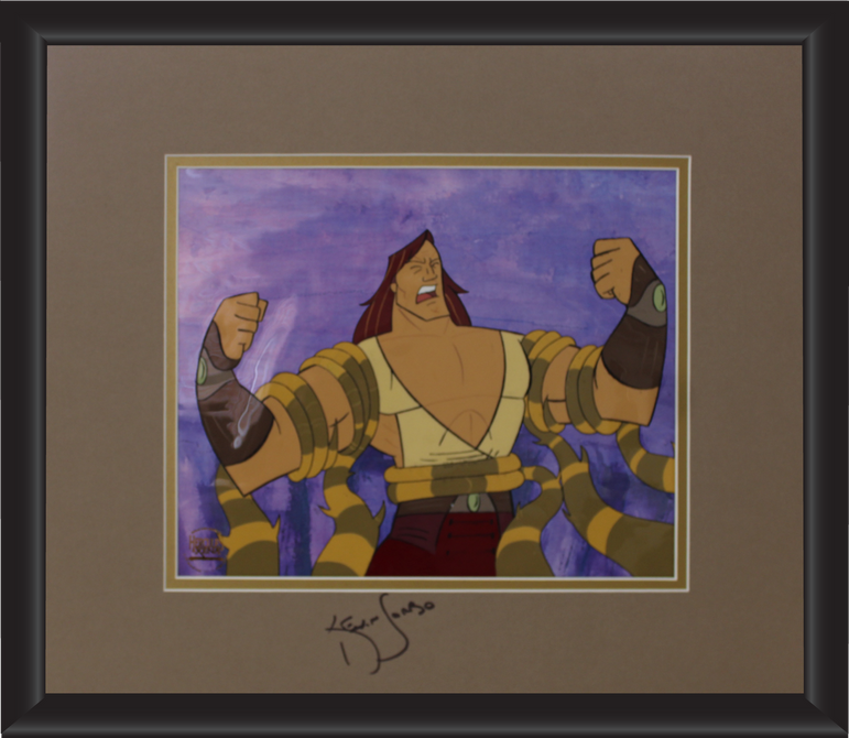 Kevin Sorbo Autographed Animation Cell Display (7)