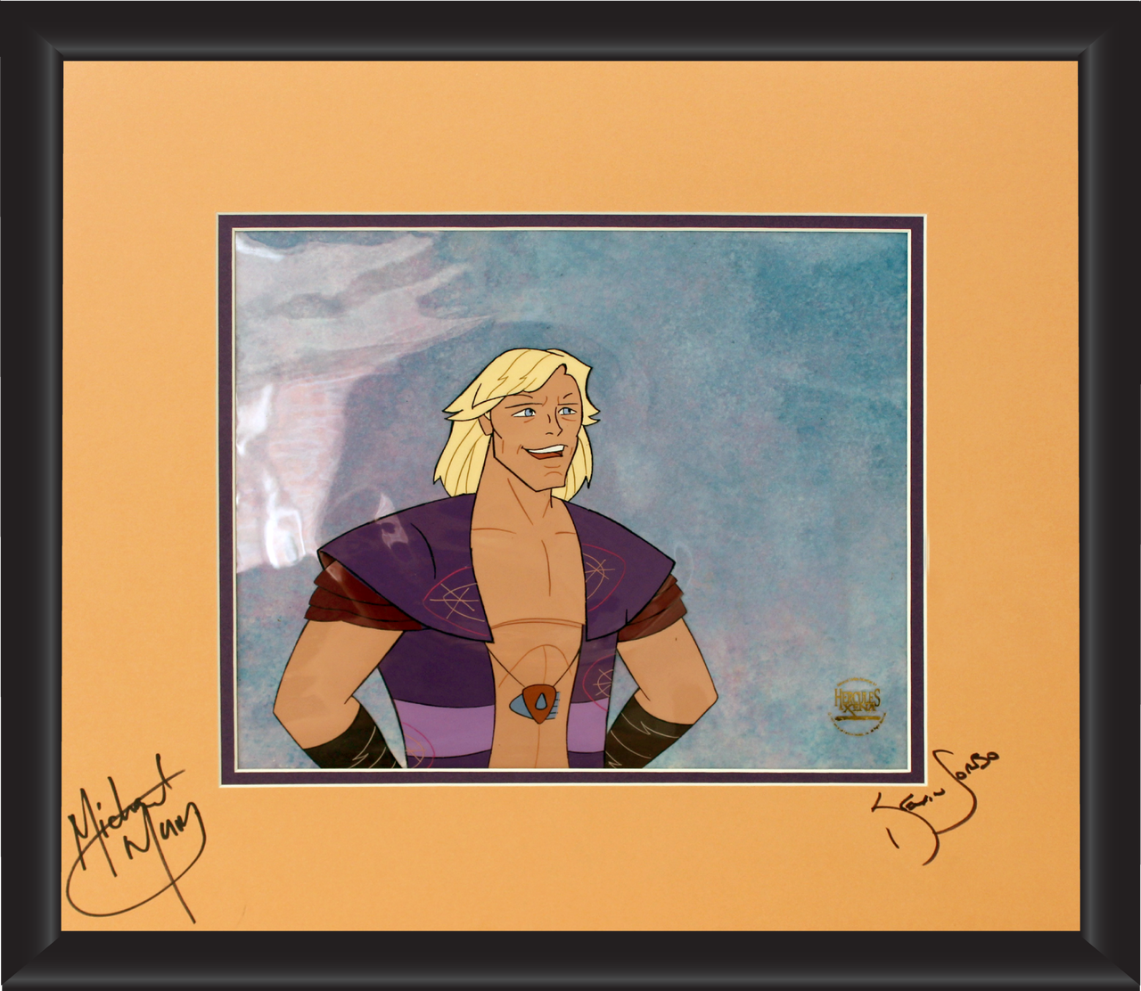 Kevin Sorbo Autographed Animation Cell Display (8)