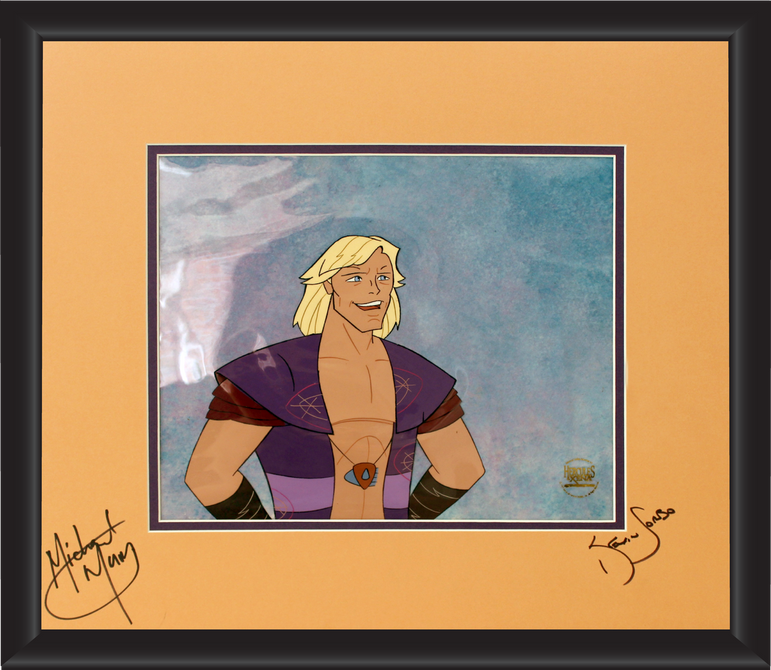 Kevin Sorbo Autographed Animation Cell Display (8)