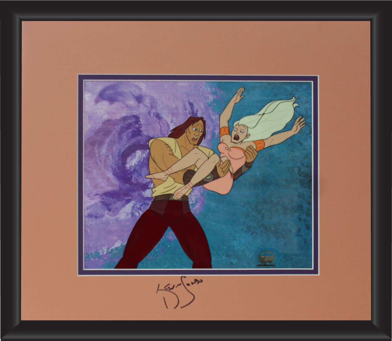 Kevin Sorbo Autographed Animation Cell Display (11)