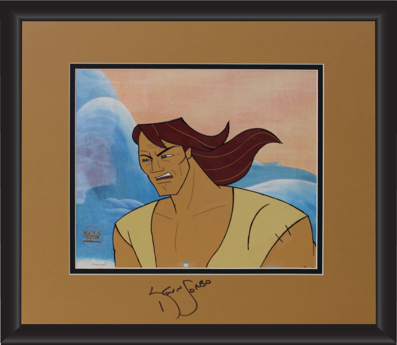 Kevin Sorbo Autographed Animation Cell Display (12)