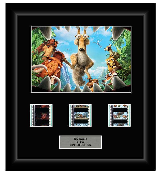 Ice Age 3: Dawn of the Dinosaurs (2009) - 3 Cell Display (Style 2)