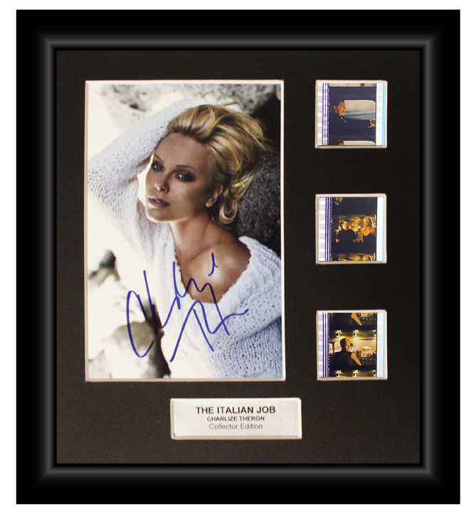 The Italian Job (2003)  - 3 Cell Autographed Display