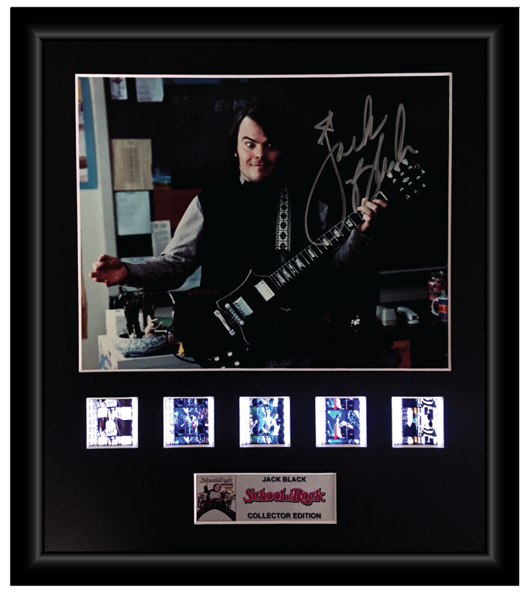 School of Rock (2003) - Autographed Film Cell Display