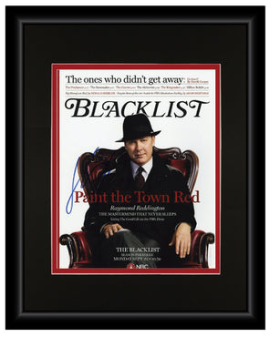 James Spader (Raymond "Red" Reddington) - Blacklist - 11x14 Autographed Display