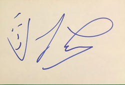 Jay Leno Autographed Card