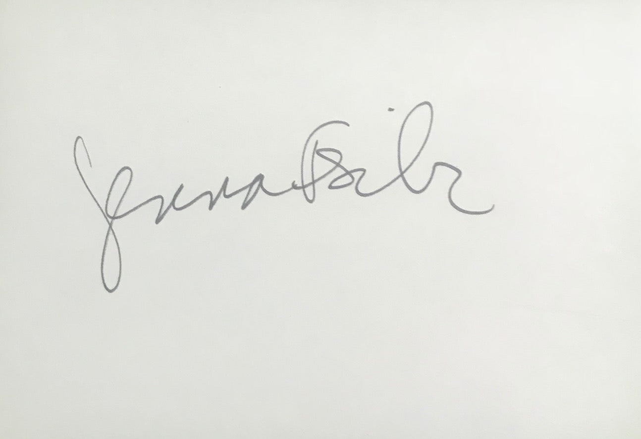 Jenna Fischer - The Office Autographed Card
