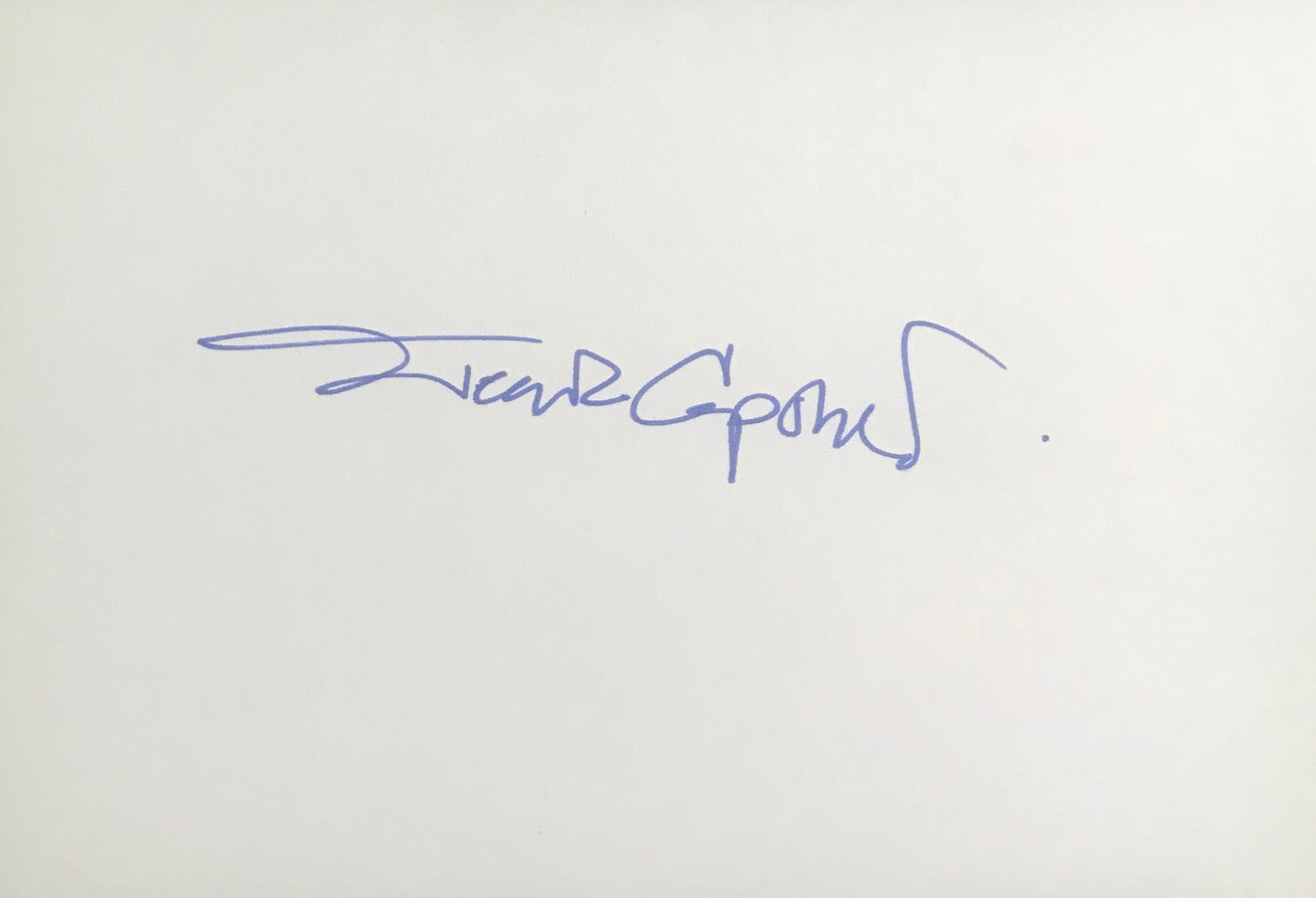 Jessica Capshaw - Grey's Anantomy Autographed Card