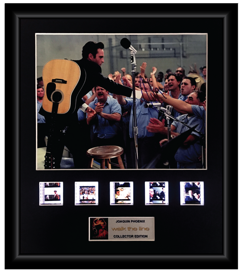 Walk the Line (2005) - Autographed Film Cell Display