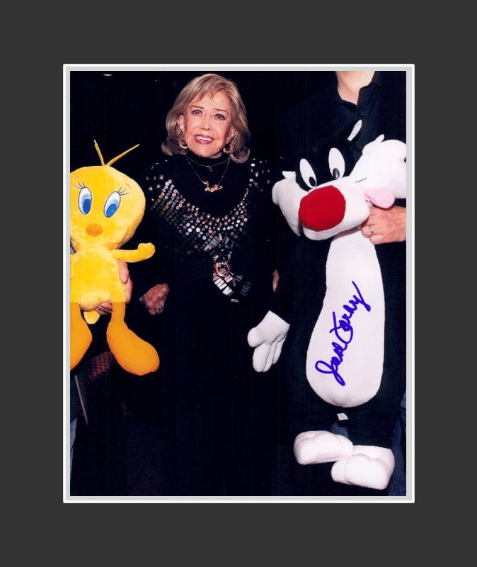 June Foray Autograph (1917-2017) | Voice Actress | Rocky & Bull Winkle | The Looney Tunes Show