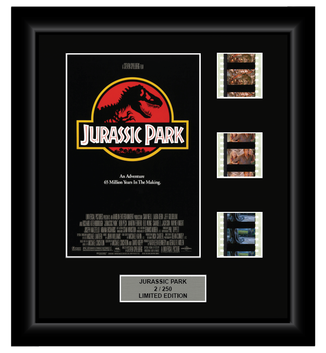 Jurassic Park (1993) - 3 Cell Display Film Display