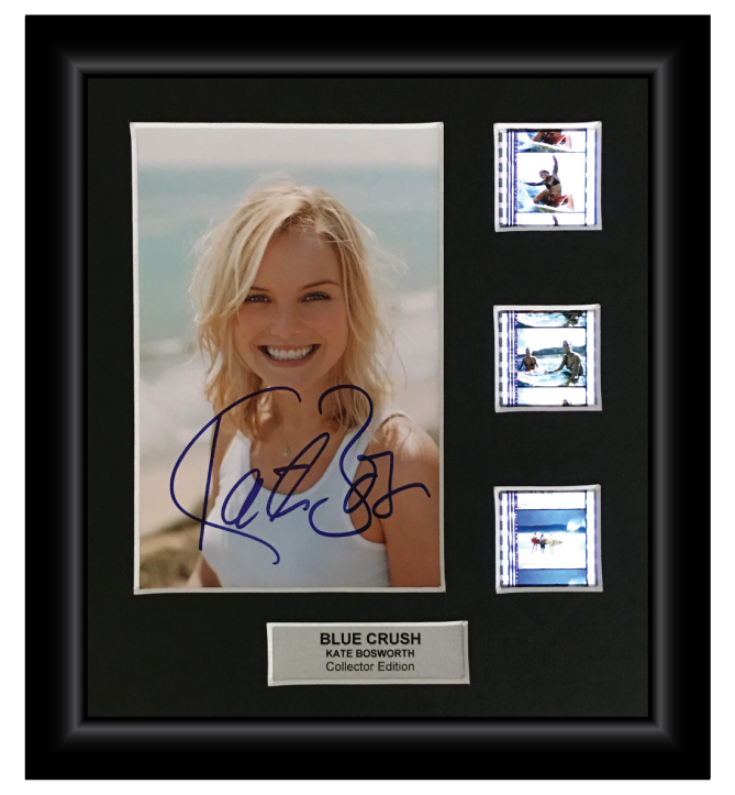 Blue Crush 2002 - Autographed (Kate Bosworth) Film Cell Display